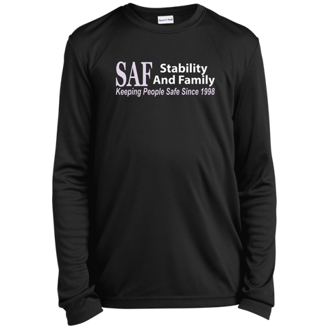 SAF - Youth Long Sleeve Performance Tee