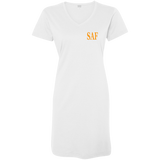 SAF - Ladies' V-Neck Fine Jersey Cover-Up