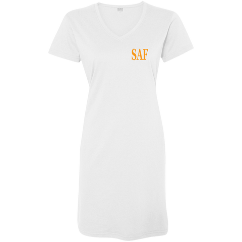 SAF - Ladies' V-Neck Fine Jersey Cover-Up