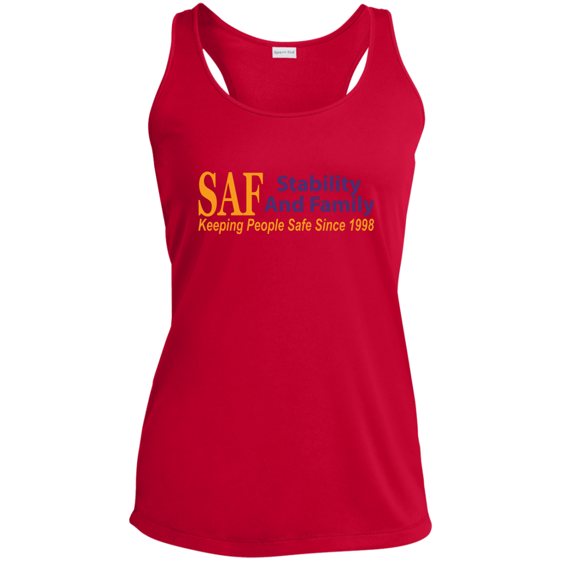 SAF - Ladies' Performance Racerback Tank