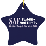 SAF - Star Ornament