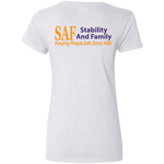 SAF - Ladies' 5.3 oz. V-Neck T-Shirt