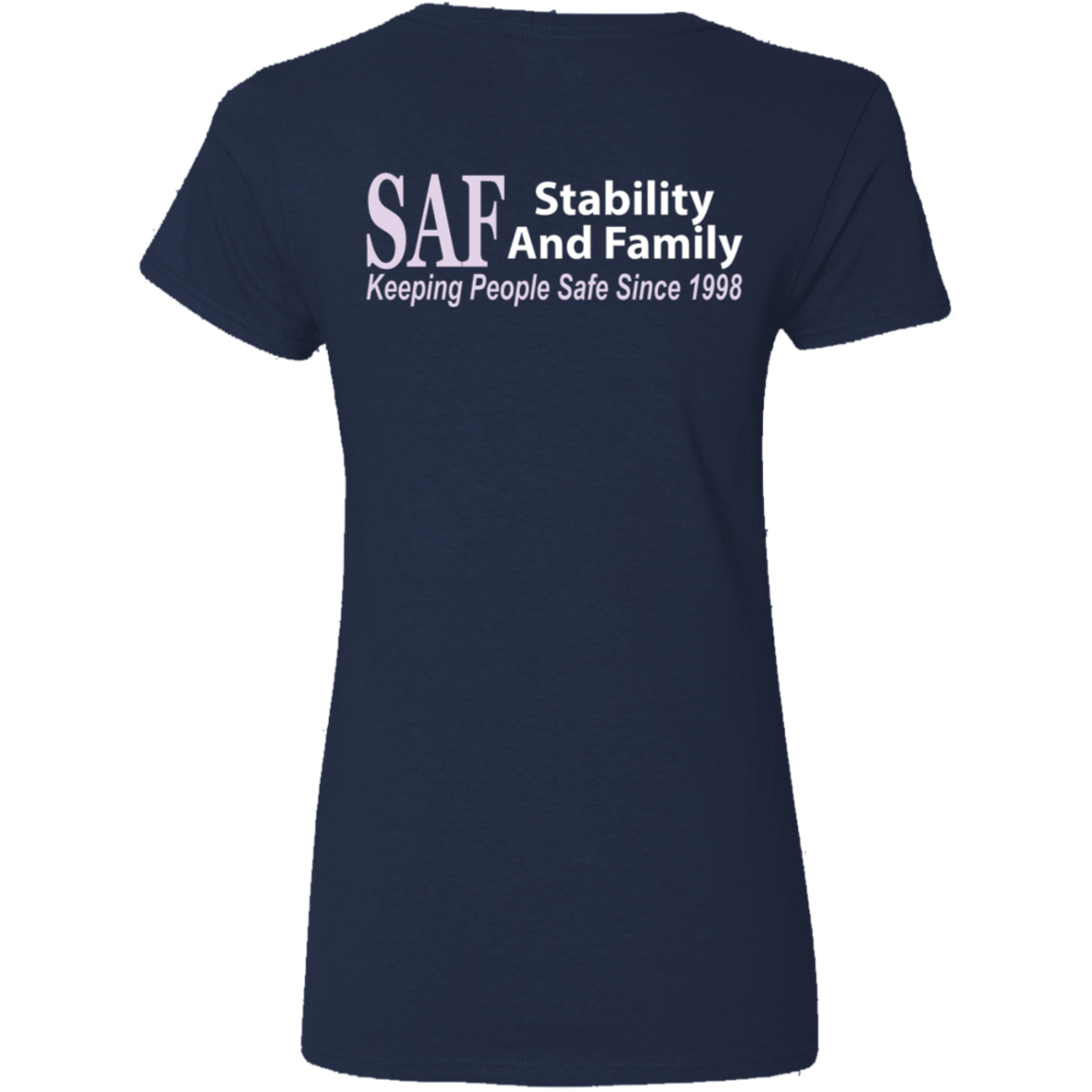SAF - Ladies' 5.3 oz. V-Neck T-Shirt