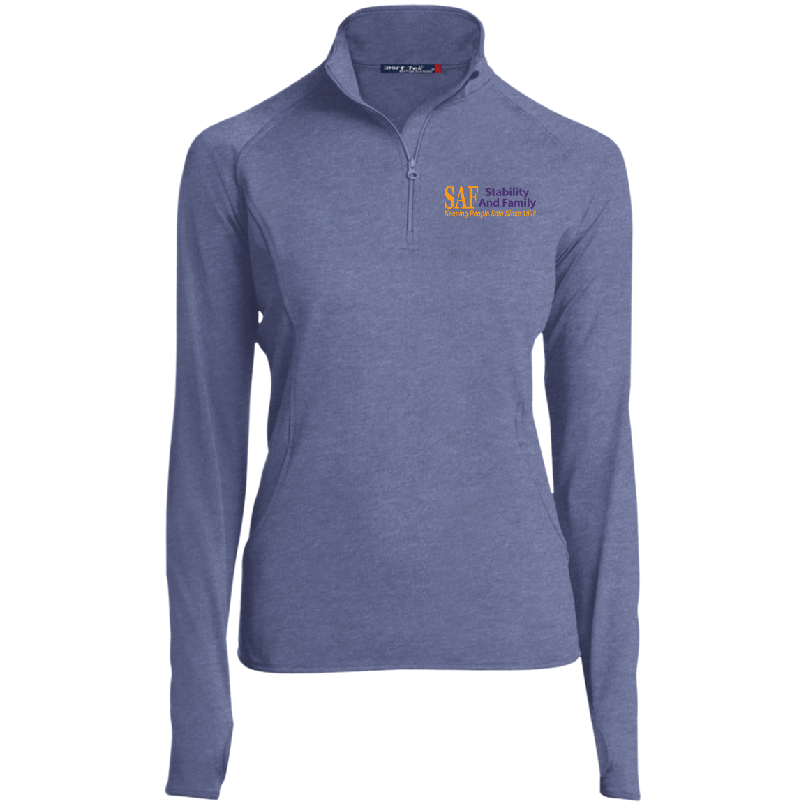 SAF - Women's 1/2 Zip Performance Pullover