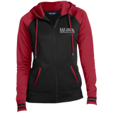 SAF - Ladies' Moisture Wick Full-Zip Hooded Jacket