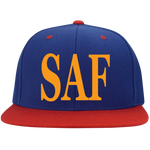 SAF - Flat Bill High-Profile Snapback Hat