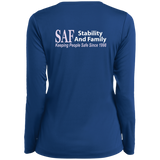 SAF - Ladies’ Long Sleeve Performance V-Neck Tee