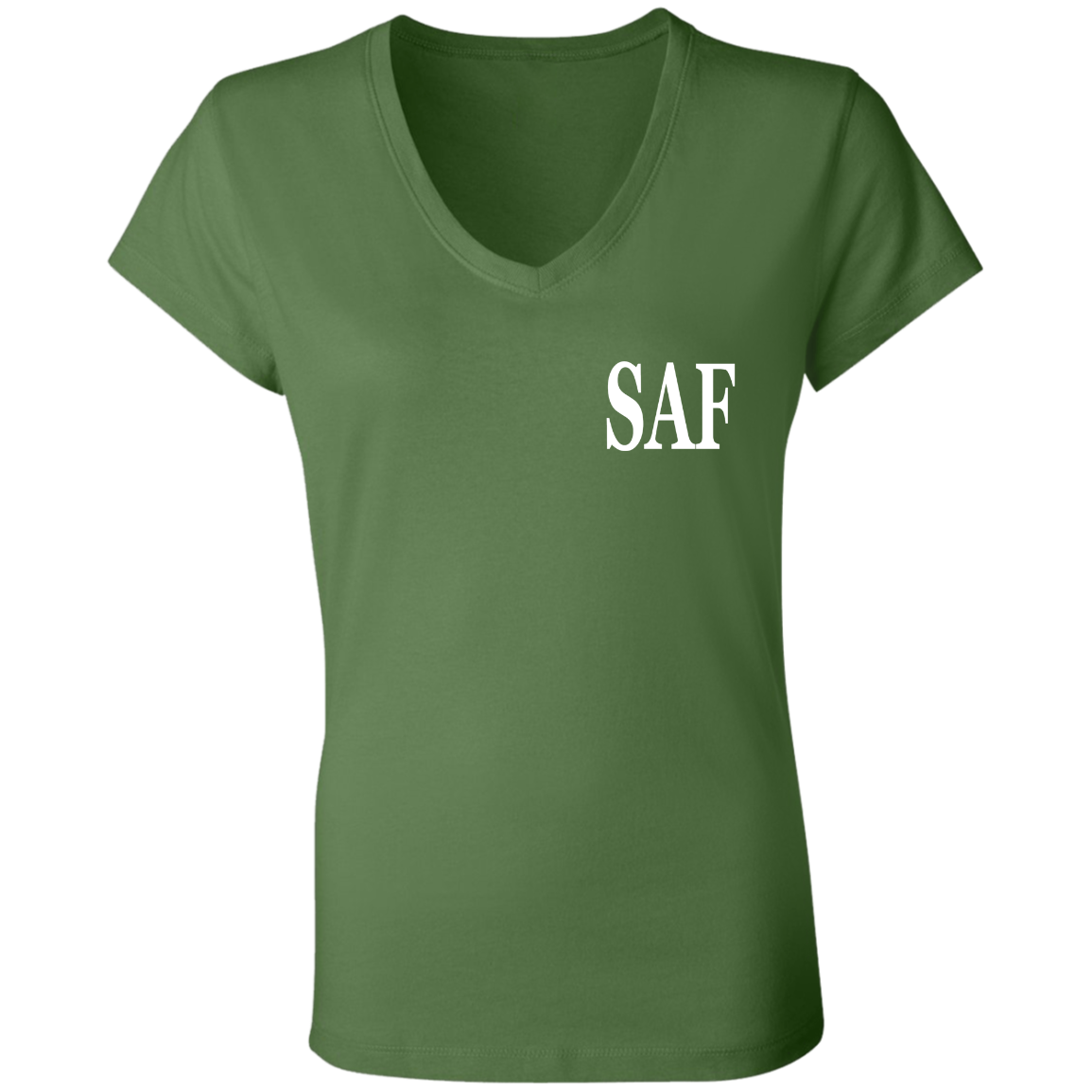 SAF - Ladies' Jersey V-Neck T-Shirt