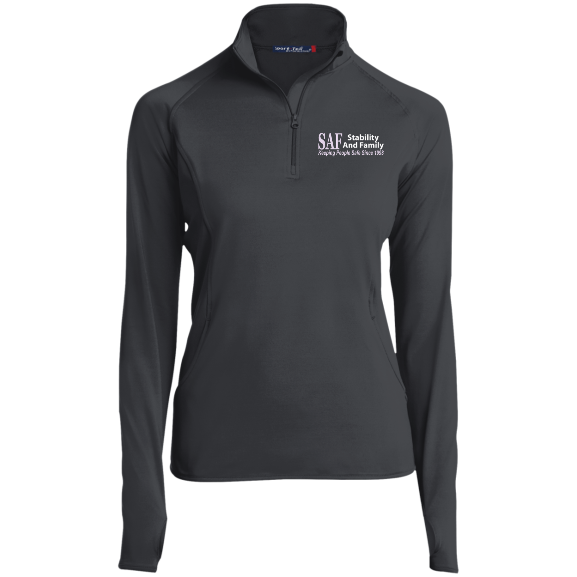 SAF - Women's 1/2 Zip Performance Pullover