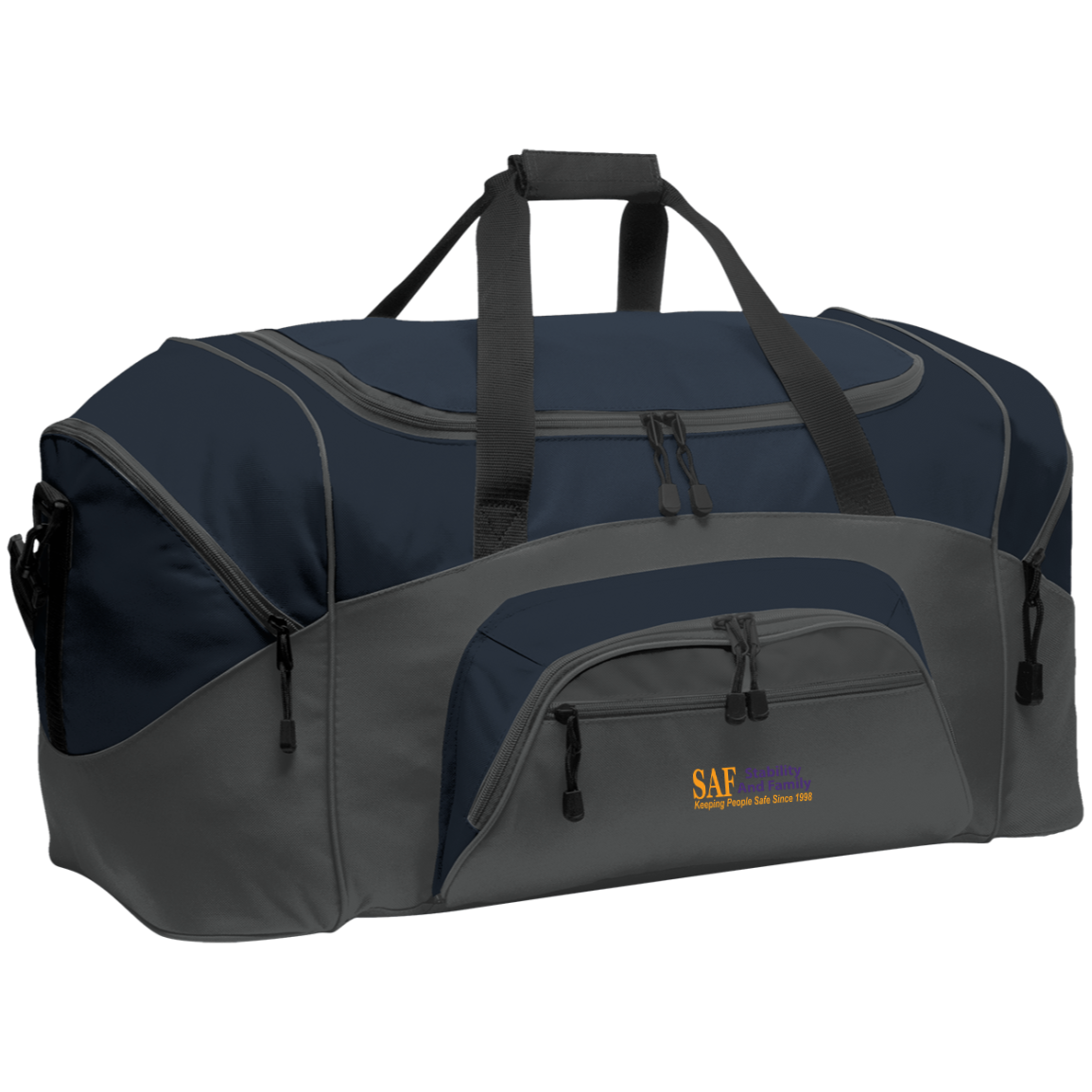 SAF - Embroidered Sport Duffel