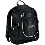 SAF - Embroidered Rugged Bookbag