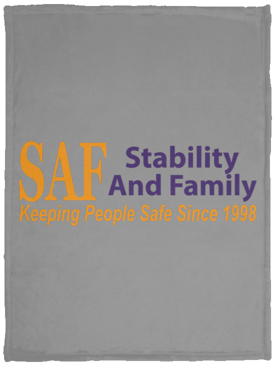 SAF - Cozy Plush Fleece Blanket - 30x40