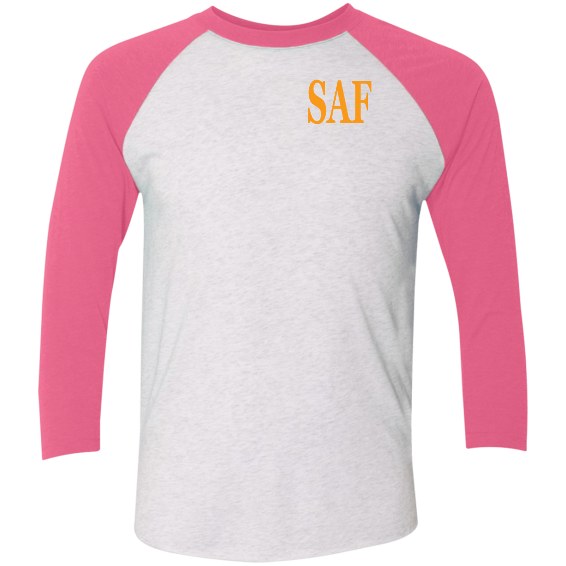 SAF - Tri-Blend 3/4 Sleeve Raglan T-Shirt