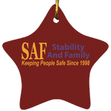 SAF - Star Ornament