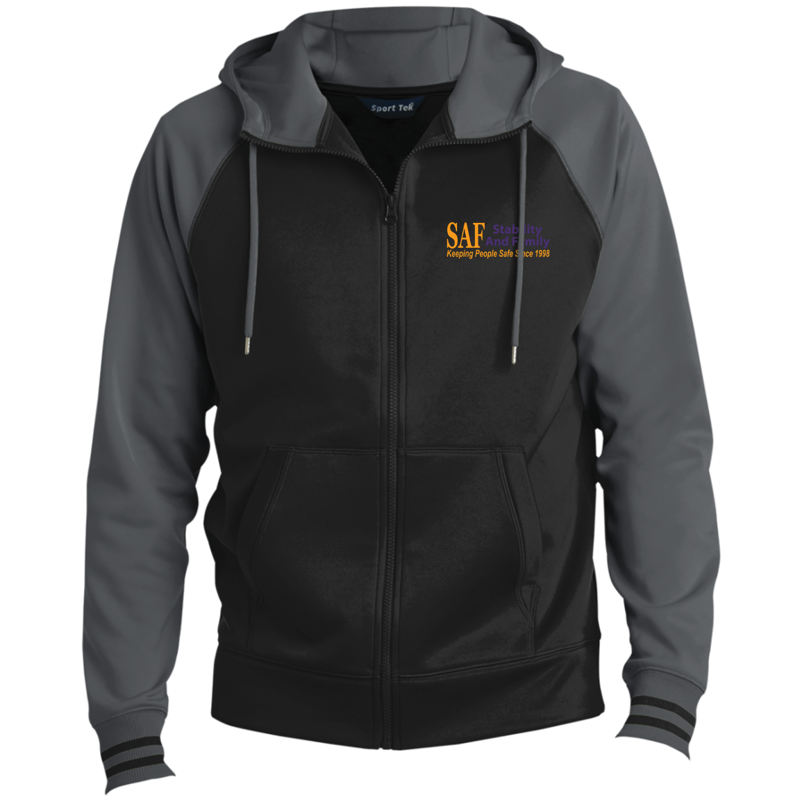 SAF - Men's Sport-Wick® Full-Zip Hooded Jacket
