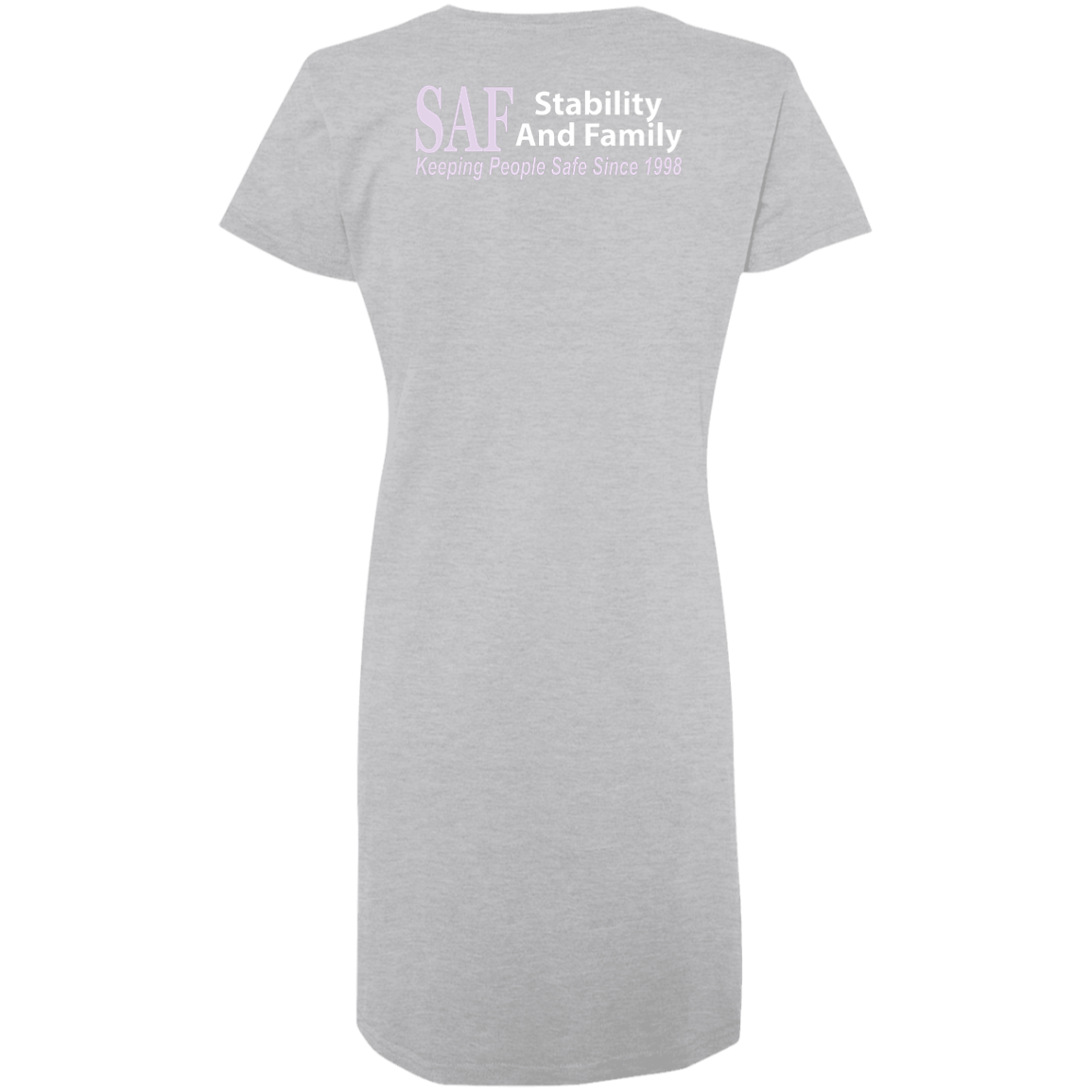 SAF - Ladies' V-Neck Fine Jersey Cover-Up