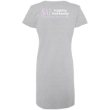 SAF - Ladies' V-Neck Fine Jersey Cover-Up