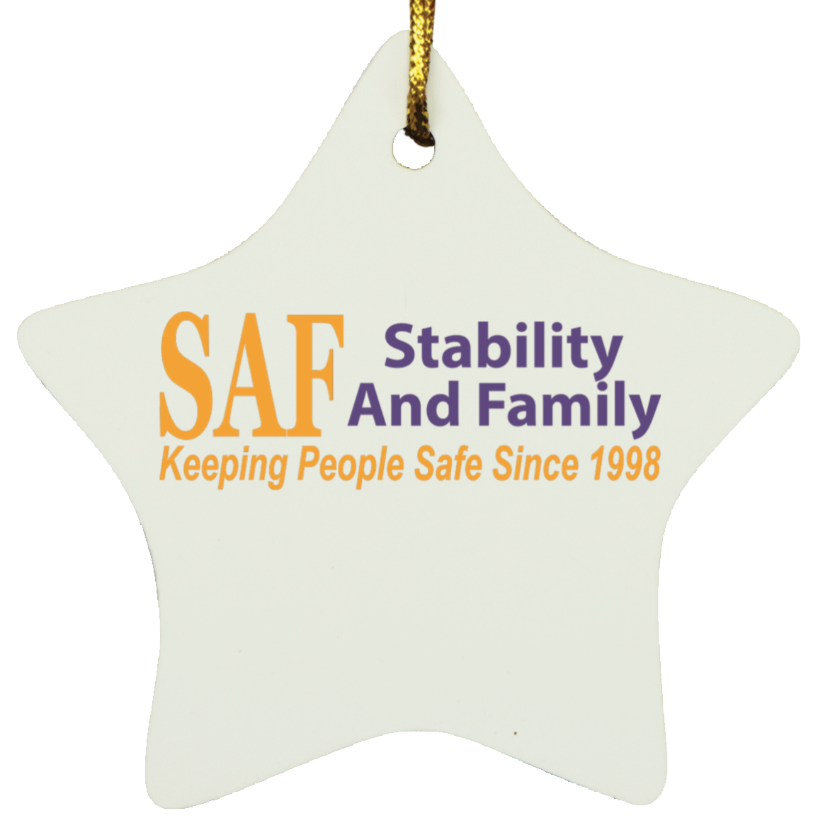 SAF - Star Ornament