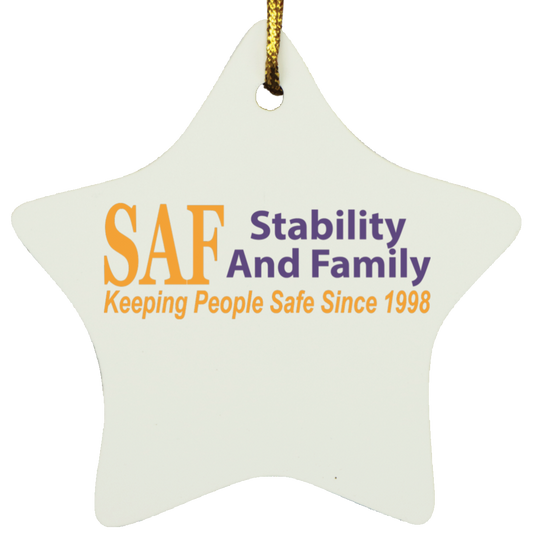 SAF - Star Ornament
