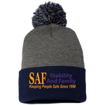 SAF - Pom Pom Knit Cap