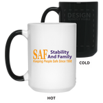 SAF - 15 oz. Color Changing Mug