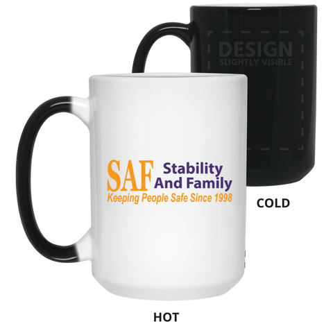 SAF - 15 oz. Color Changing Mug