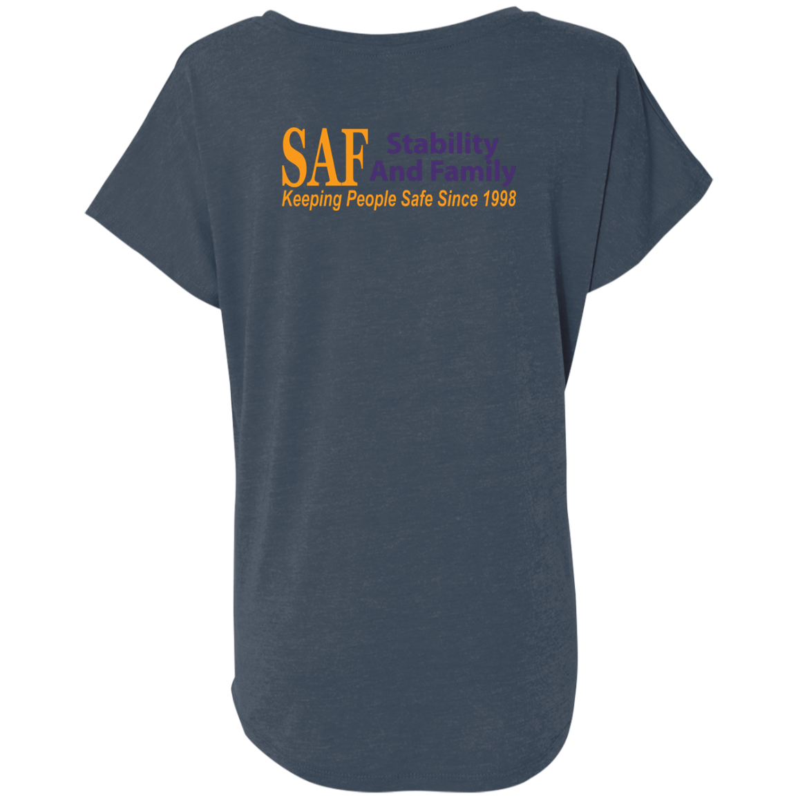 SAF - Ladies' Triblend Dolman Sleeve