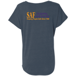 SAF - Ladies' Triblend Dolman Sleeve