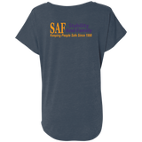 SAF - Ladies' Triblend Dolman Sleeve