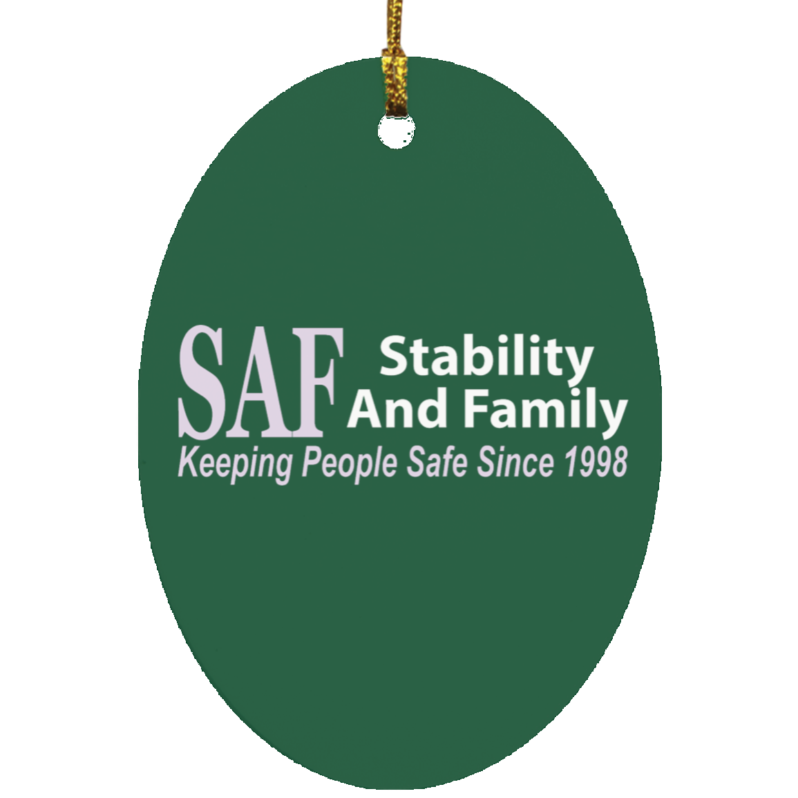 SAF - Oval Ornament