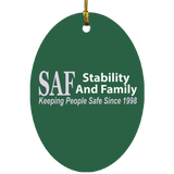 SAF - Oval Ornament
