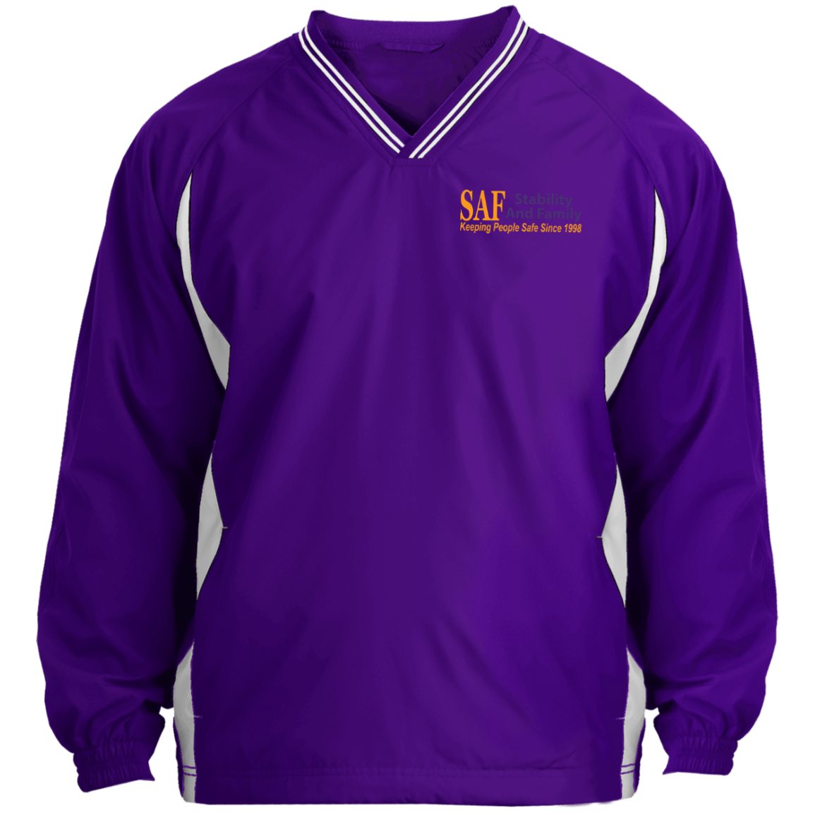 SAF - Tipped V-Neck Windshirt