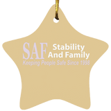 SAF - Star Ornament