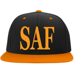 SAF - Flat Bill High-Profile Snapback Hat