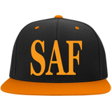 SAF - Flat Bill High-Profile Snapback Hat
