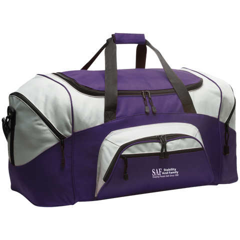SAF - Embroidered Sport Duffel