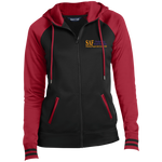 SAF - Ladies' Moisture Wick Full-Zip Hooded Jacket