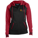 SAF - Ladies' Moisture Wick Full-Zip Hooded Jacket