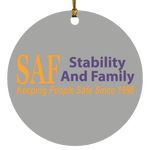 SAF - Circle Ornament