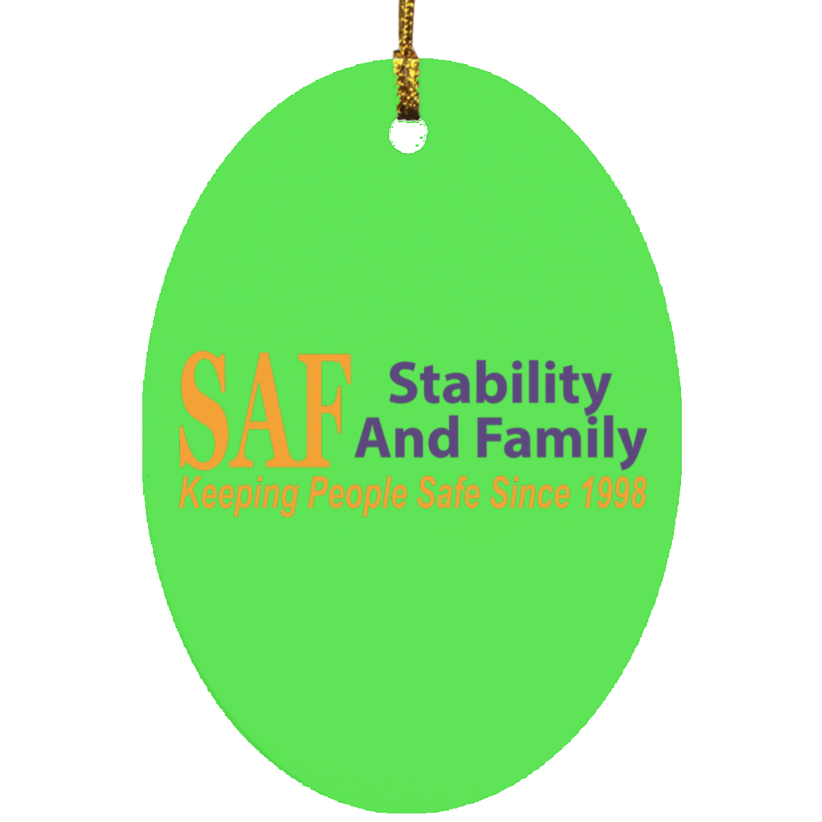 SAF - Oval Ornament
