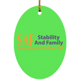 SAF - Oval Ornament