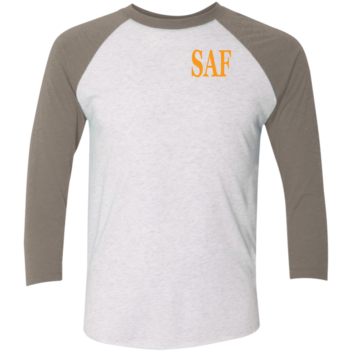 SAF - Tri-Blend 3/4 Sleeve Raglan T-Shirt