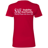 SAF - Ladies' Boyfriend T-Shirt
