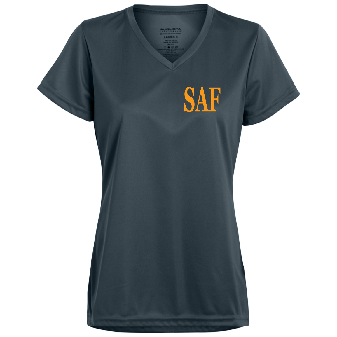 SAF - Ladies’ Moisture-Wicking V-Neck Tee