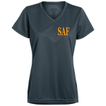 SAF - Ladies’ Moisture-Wicking V-Neck Tee
