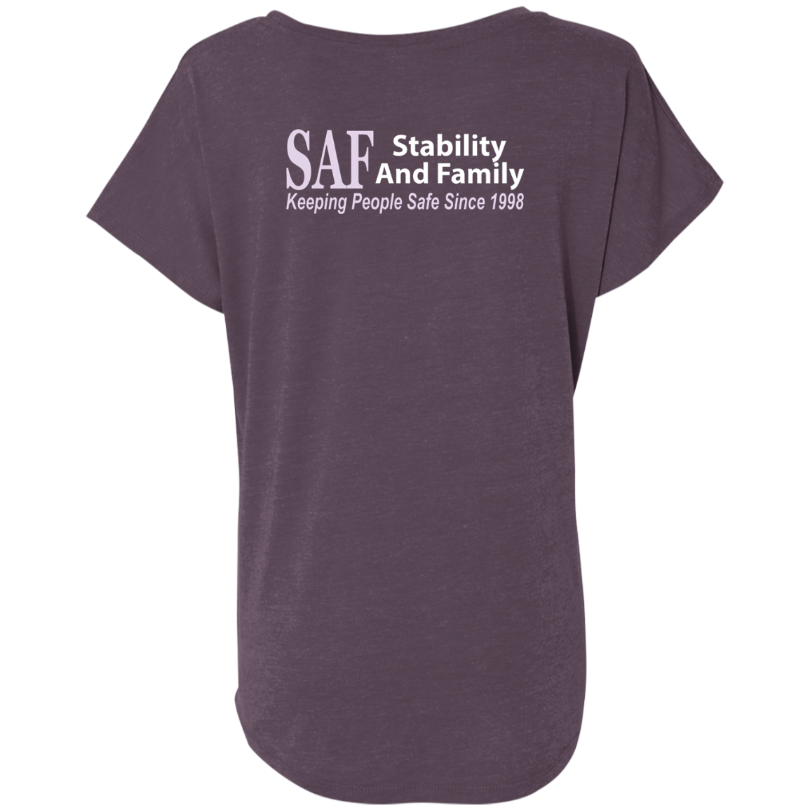 SAF - Ladies' Triblend Dolman Sleeve