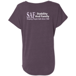 SAF - Ladies' Triblend Dolman Sleeve