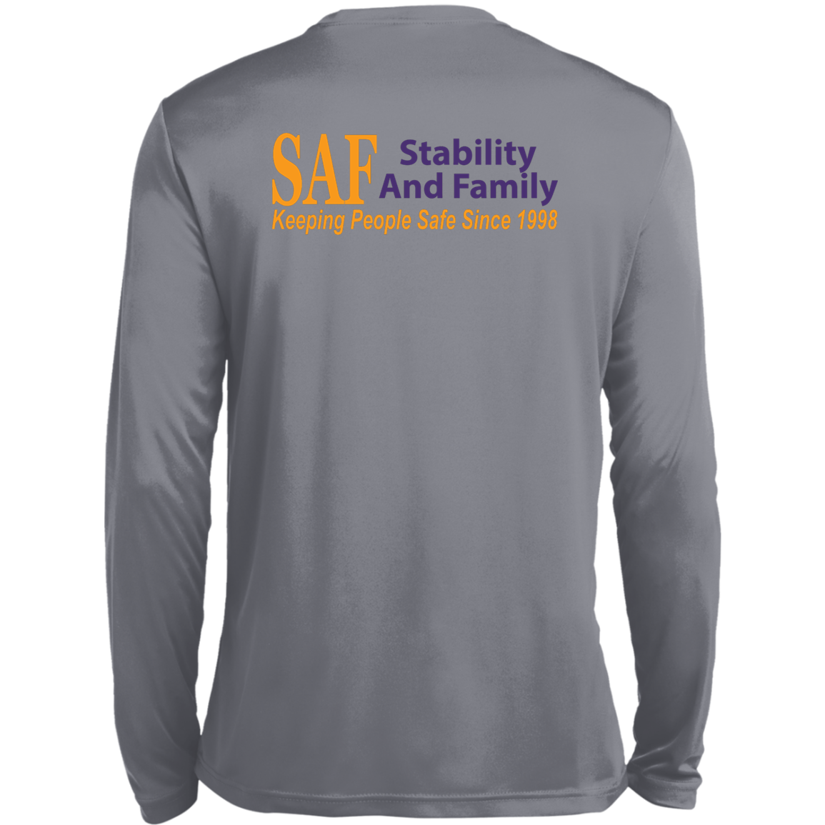 SAF - Long Sleeve Moisture-Wicking Tee