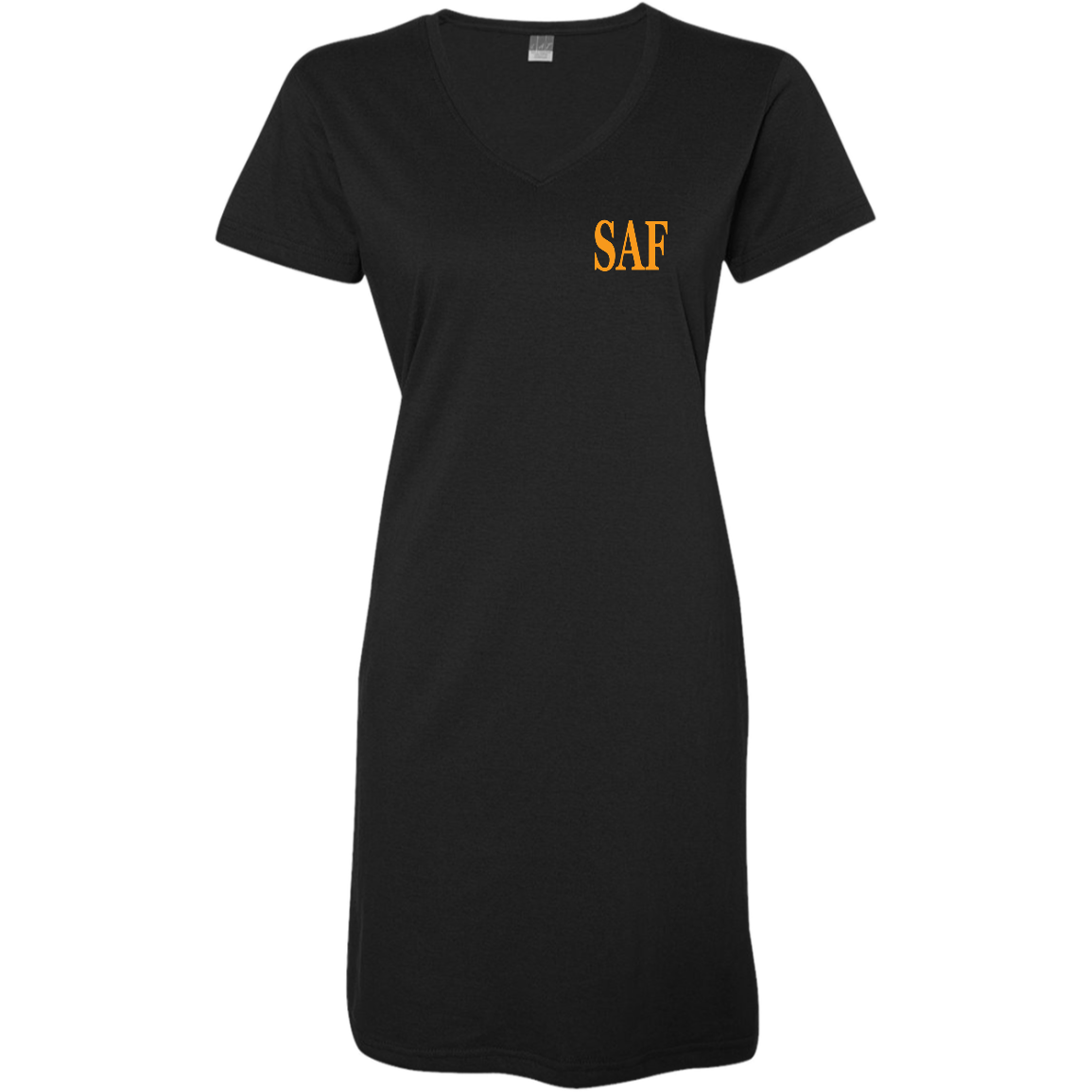 SAF - Ladies' V-Neck Fine Jersey Cover-Up