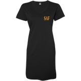 SAF - Ladies' V-Neck Fine Jersey Cover-Up
